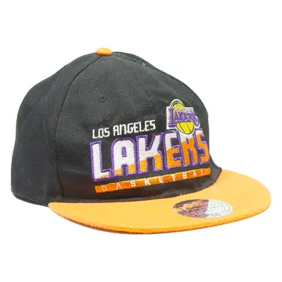 MITCHELL & NESS LA Lakers Mens Snapback Cap Black M