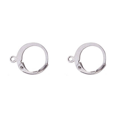 Tarnish Resistant 304 Stainless Steel Leverback Earring Findings