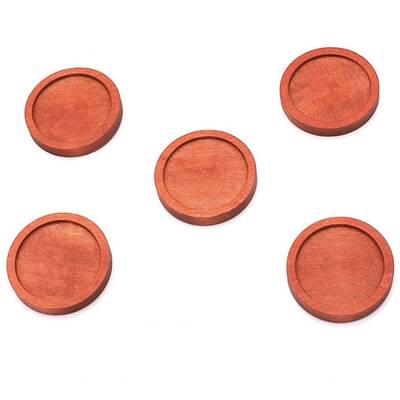 Natural Wood Cabochon Settings