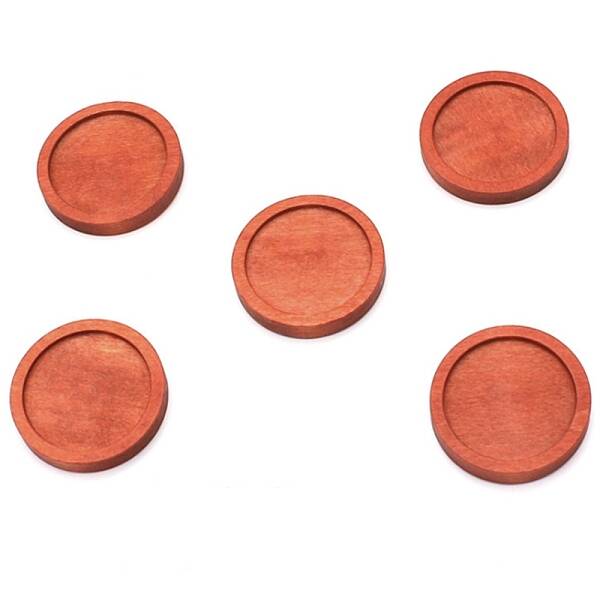 Natural Wood Cabochon Settings
