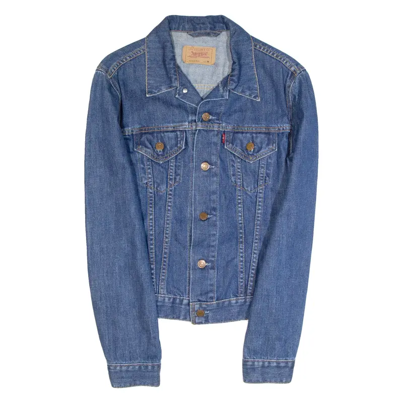 LEVI'S Girls Denim Jacket Blue 11-12Y