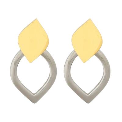 304 Stainless Steel Teardrop Stud Earrings