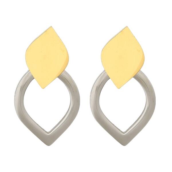 304 Stainless Steel Teardrop Stud Earrings