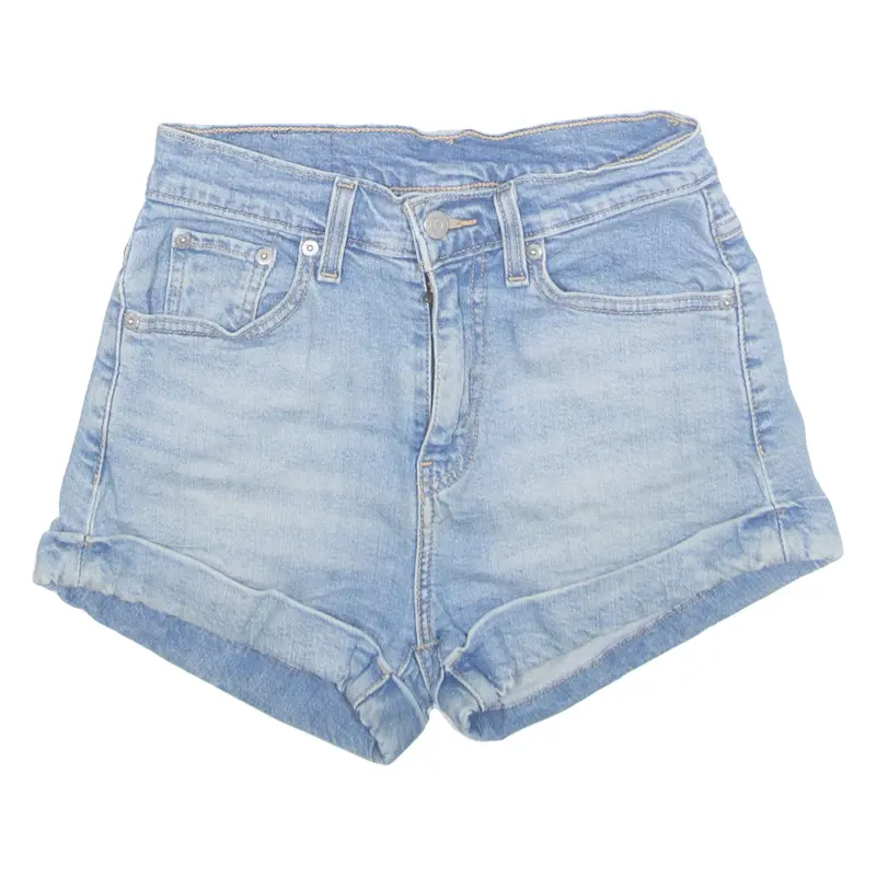 LEVI'S Womens Denim Shorts Blue XS W25