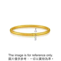 'The Oriental' 999.9 Gold Bangle