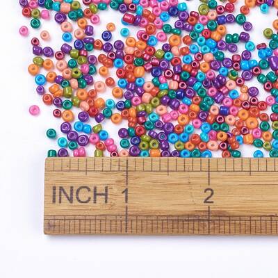 8/0 Baking Paint Glass Seed Beads