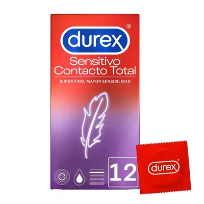 Preservativi Durex Sensitive Total Contact 12