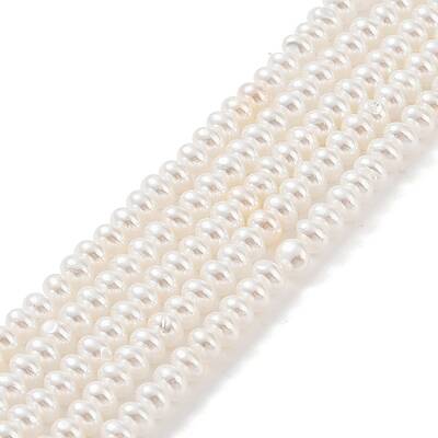 Electroplated Shell Pearl Beads Strands