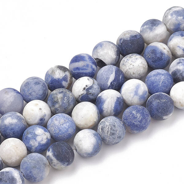 Natural Sodalite Beads Strands