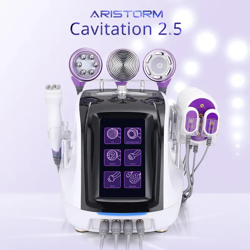 Aristorm Ultrasonic 40K Cavitation 6 in 1 Body Sculpting Facial Skin Care Beauty Machine for Spa Salon Studio Home Use | LS-7...