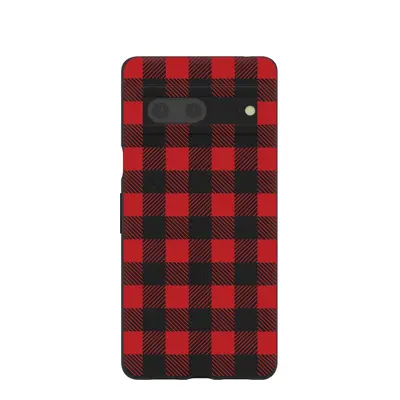 Black Flannel Google Pixel 7 Case