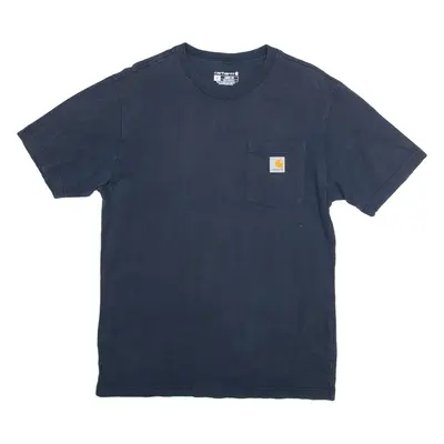 CARHARTT Loose Fit Mens T-Shirt Blue S