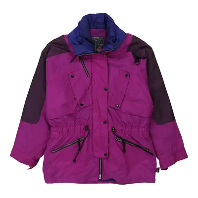 Mountain Goat Ski Jacket - Large Purple Nylon
