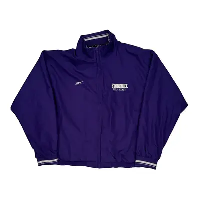 Stonehill Field Hockey Reebok Jacket - Large Purple Polyester