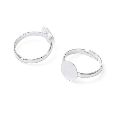 Brass Pad Ring Base Findings
