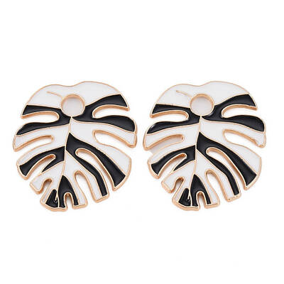 Rack Plating Alloy Enamel Pendants