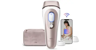 Braun Smart Skin Expert IPL7147 Smart IPL Hair Removal Device for Body, Face, Bikini Line and Armpits 1pc