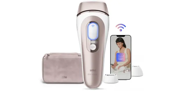 Braun Smart Skin Expert IPL7147 Smart IPL Hair Removal Device for Body, Face, Bikini Line and Armpits 1pc