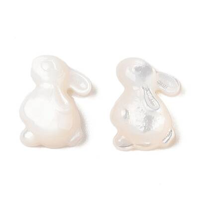 Natural White Shell Carved Cabochons