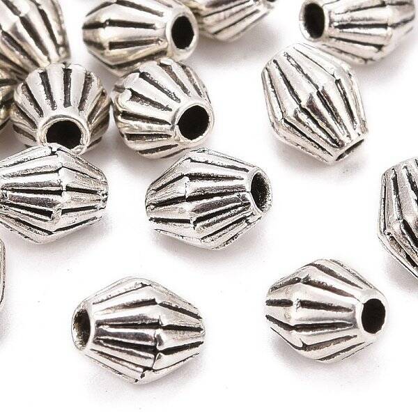 Tibetan Style Alloy Spacer Beads