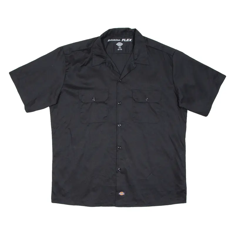 DICKIES Mens Worker Shirt Black XL