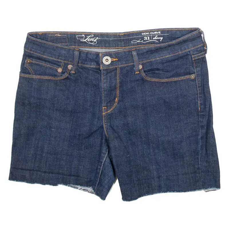 LEVI'S Skinny Womens Jorts Shorts Blue M W31