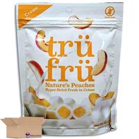 Tru Fru Creme Covered Hyper-Dried Fresh Peaches, 4.2 Oz Bag