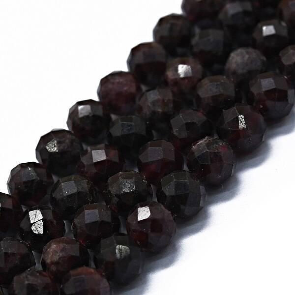 Natural Garnet Beads Strands