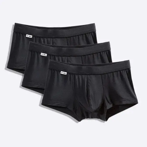The TBô Black Trunk 3-Pack | Color: Pirate Black | Size: XXL | 40-44