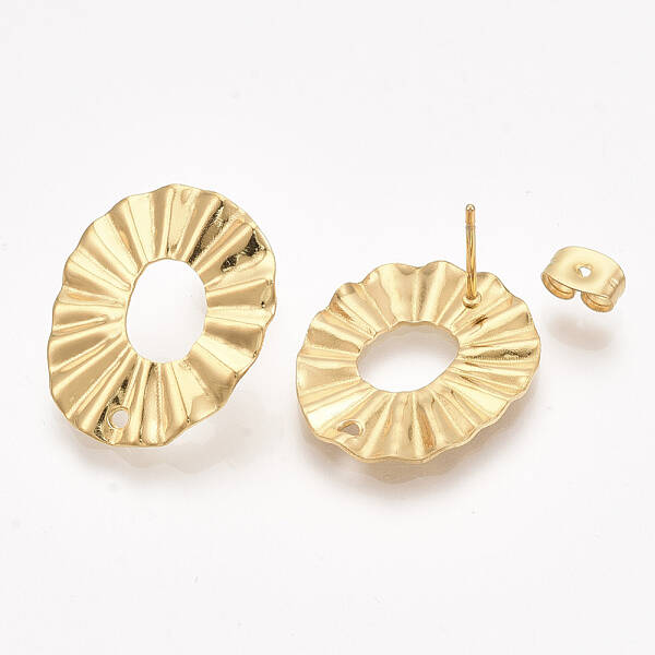 304 Stainless Steel Stud Earring Findings