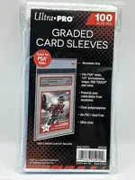Ultra Pro GRADED Card Sleeves  PSA Perfect Fit 1 Pack of 100, 100 Total Sleeves