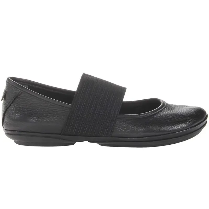 Camper Right Nina 21595 Leather Women's Slip On Shoes - Black - Size:US 7 Women
