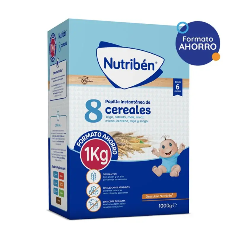 Porridge Nutribén 8 Cereals 1 kg
