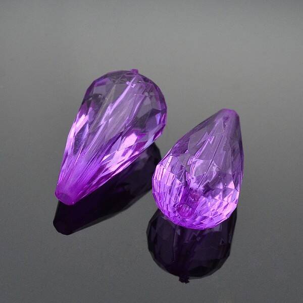 Transparent Acrylic Beads