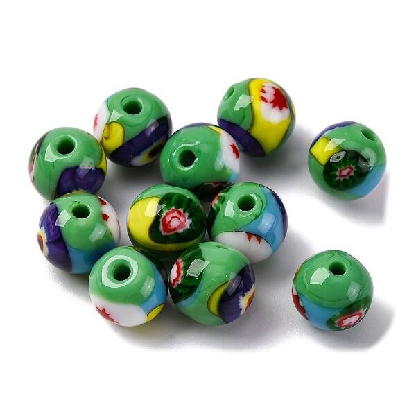 Handmade Millefiori Lampwork Beads