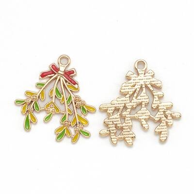 Alloy Enamel Pendants