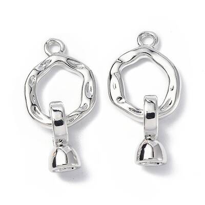 Brass Fold Over Clasps