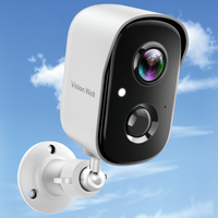 Vision Well Wireless Security Home Camera, AI PIR Sensor, Two-Way Talk, Smart Instant Siren, IP65 Waterproof, Support SD Card...
