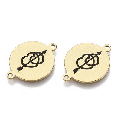 201 Stainless Steel Enamel Links connectors