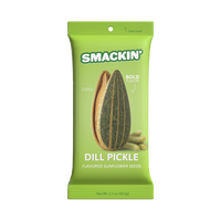SMACKIN' Sunflower Seed Dill Pickle 6 pack - 1.5 oz bags