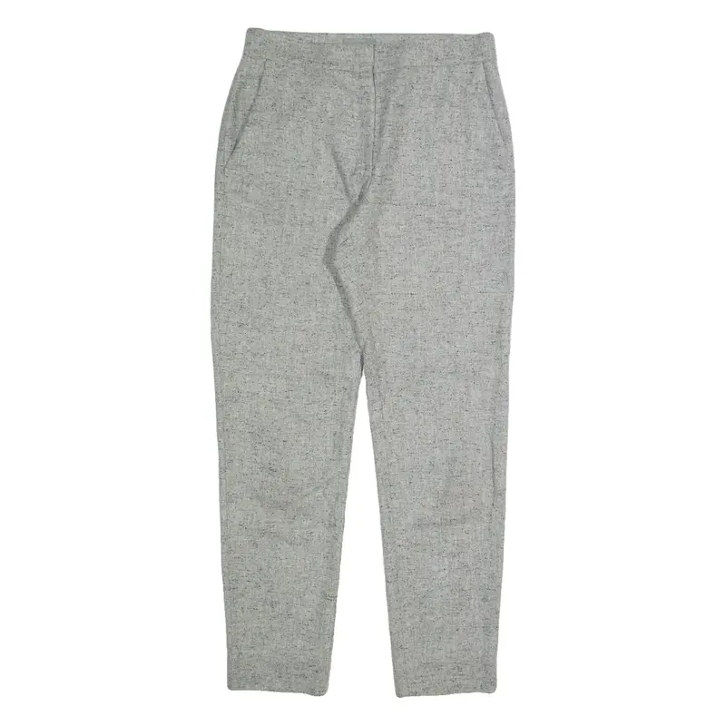 COS Womens Trousers Grey Slim Tapered Wool W28 L27