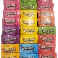 Now and Later Candy Variety Pack of 24 - Fruity Chewy Mixed Flavors Sweet Snack Strawberry Apple Watermelon Grape Pineapple B...