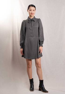 Dress Rosie G Rosie Geometriqu Noir | Color: NOIR | Size: M