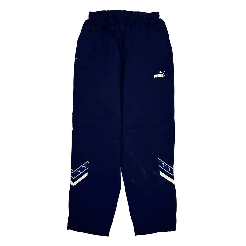 Puma Tracksuit - Large Navy Polyester