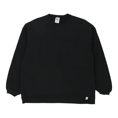 Made in U.S.A. Russell Athletic Sweatshirt - Large Black Cotton Blend