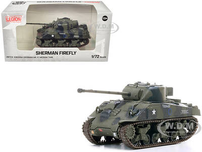 Sherman Firefly Mk.VC Medium Tank Polish 1st Armoured Division, Black Devils, Battle of Falaise, France (1944) Polish Armed...