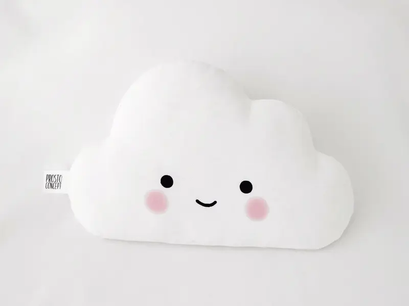 White Baby Cloud Pillow