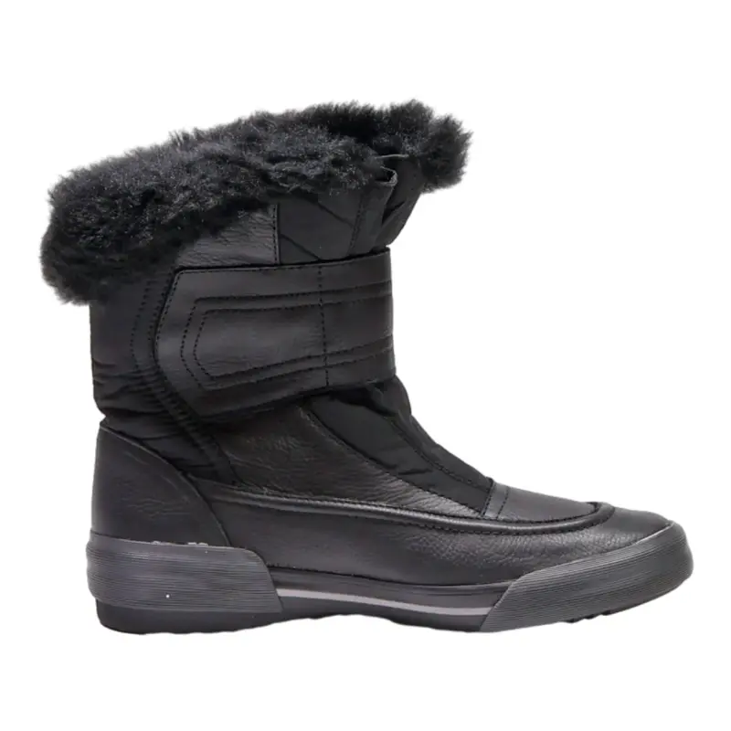 CLARKS Ankle Boots Black Leather Womens UK 5.5