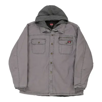 Wrangler Jacket - XL Grey Cotton