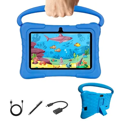 7 Inch HD IPS Screen Tablet, 4GB RAM 64GB ROM Android 13 Tablet, Educational Tablet for Kids, Perfect Gift for Kids, Multifun...
